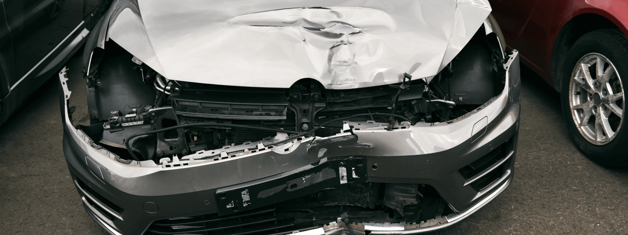 Written off car