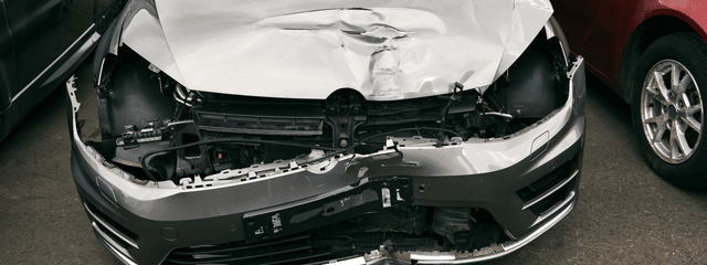Written off car